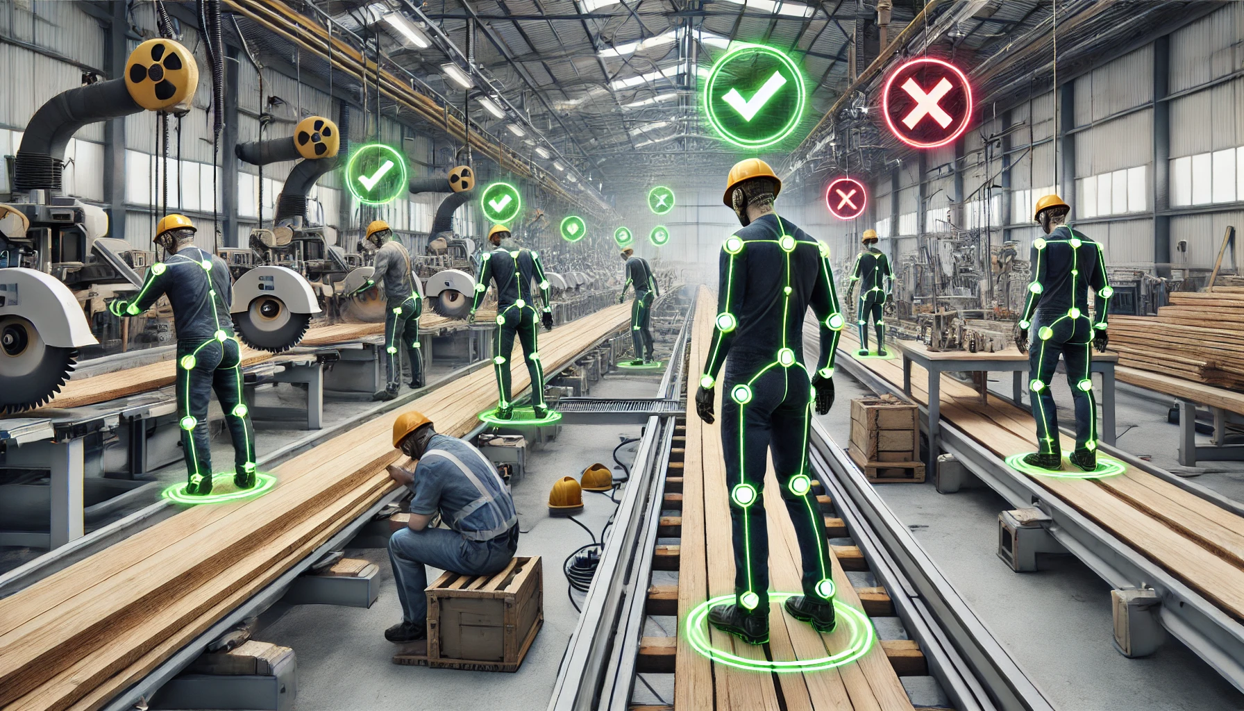 Deteccion de poses de operarios